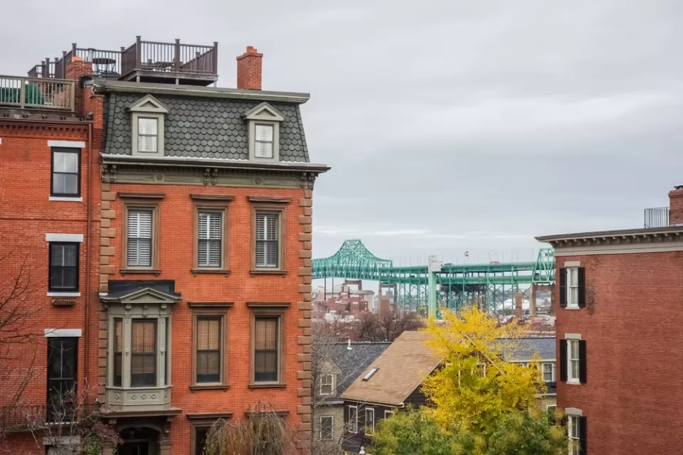 Boston City Scene
